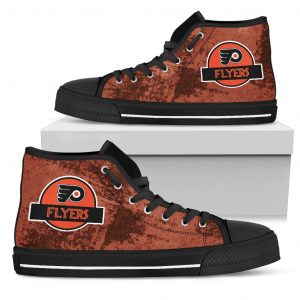 Jurassic Park Philadelphia Flyers High Top Shoes