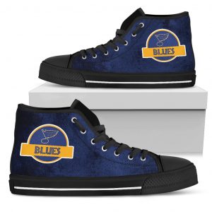 Jurassic Park St. Louis Blues High Top Shoes