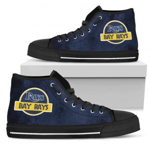 Jurassic Park Tampa Bay Rays High Top Shoes