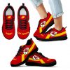 Kansas City Chiefs Line Logo Sneakers