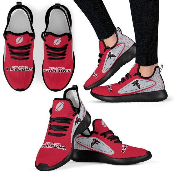 Legend React Atlanta Falcons Mesh Knit Sneakers