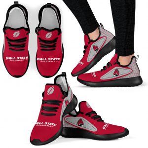 Legend React Ball State Cardinals Mesh Knit Sneakers