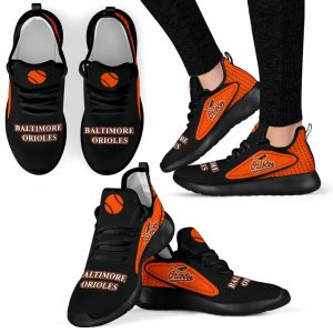 Legend React Baltimore Orioles Mesh Knit Sneakers