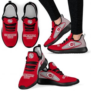 Legend React Cincinnati Reds Mesh Knit Sneakers