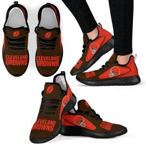 Legend React Cleveland Browns Mesh Knit Sneakers