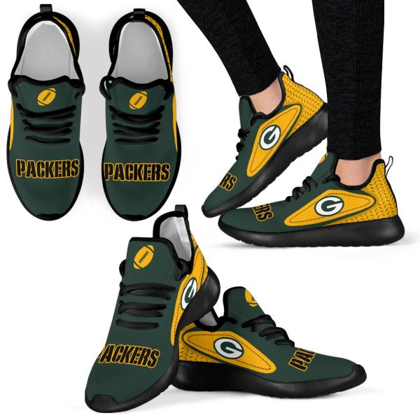 Legend React Green Bay Packers Mesh Knit Sneakers