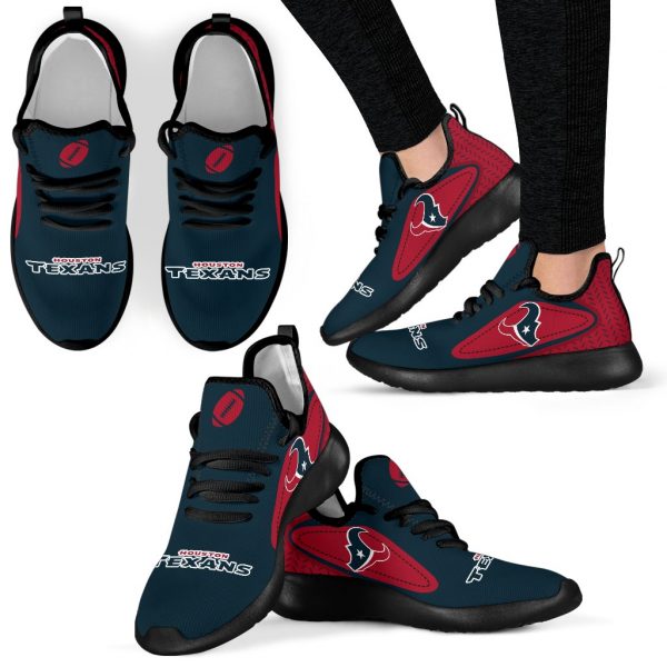 Legend React Houston Texans Mesh Knit Sneakers