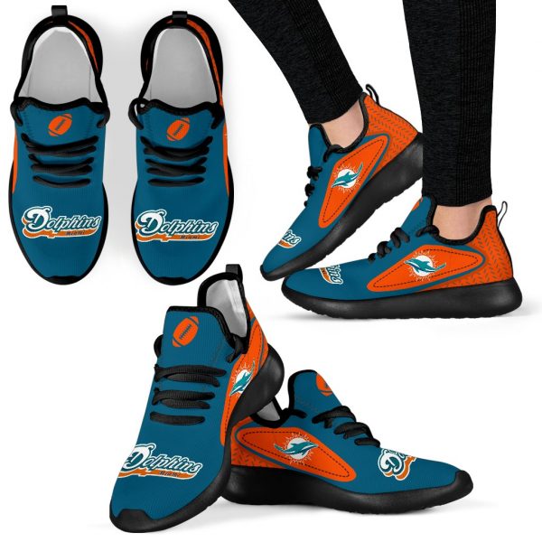 Legend React Miami Dolphins Mesh Knit Sneakers