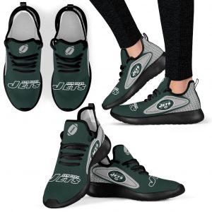Legend React New York Jets Mesh Knit Sneakers