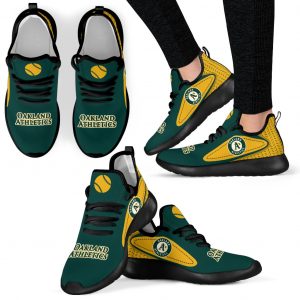 Legend React Oakland Athletics Mesh Knit Sneakers