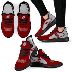 Legend React Oklahoma Sooners Mesh Knit Sneakers