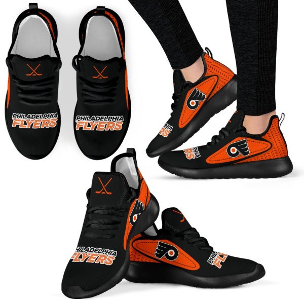 Legend React Philadelphia Flyers Mesh Knit Sneakers