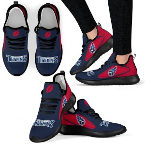 Legend React Tennessee Titans Mesh Knit Sneakers