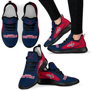 Legend React Washington Capitals Mesh Knit Sneakers