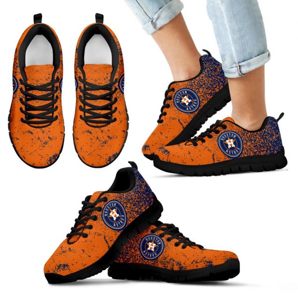 Light Tiny Pixel Smashing Pieces Houston Astros Sneakers