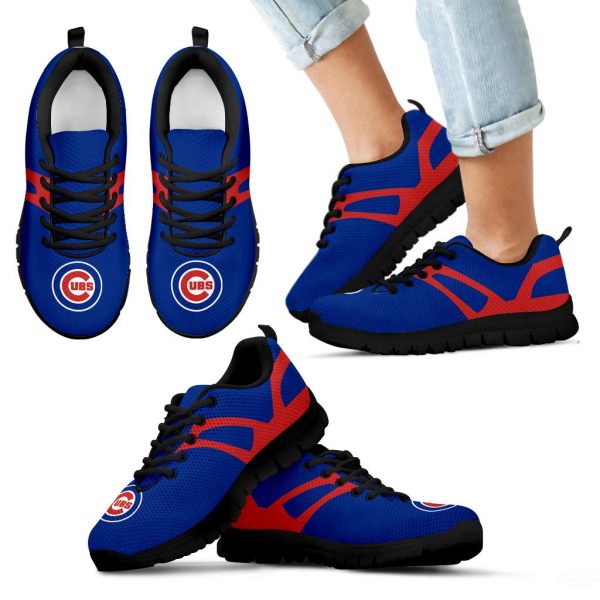 Line Amazing Bottom Chicago Cubs Sneakers