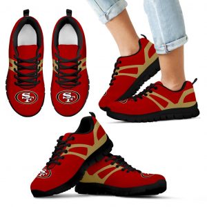 Line Amazing Bottom San Francisco 49ers Sneakers
