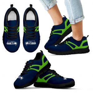 Line Amazing Bottom Seattle Seahawks Sneakers