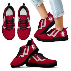 Line Bottom Straight Alabama Crimson Tide Sneakers