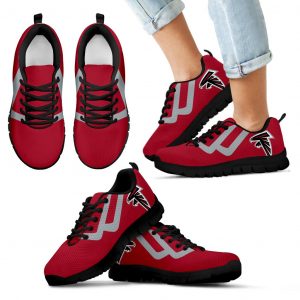 Line Bottom Straight Atlanta Falcons Sneakers