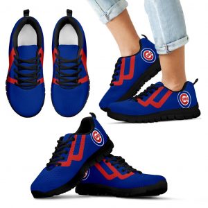 Line Bottom Straight Chicago Cubs Sneakers