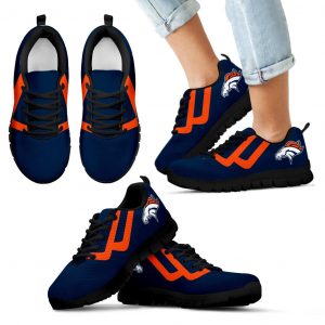 Line Bottom Straight Denver Broncos Sneakers