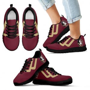 Line Bottom Straight Florida State Seminoles Sneakers