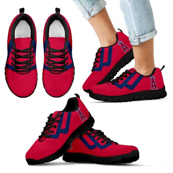 Line Bottom Straight Los Angeles Angels Sneakers