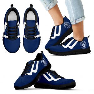 Line Bottom Straight San Diego Padres Sneakers