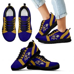 Line Inclined Classy Baltimore Ravens Sneakers