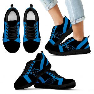 Line Inclined Classy Carolina Panthers Sneakers