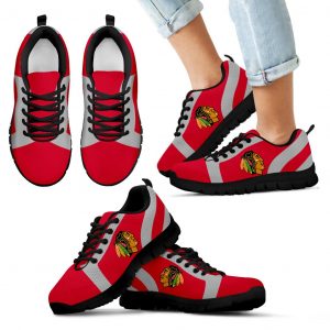Line Inclined Classy Chicago Blackhawks Sneakers