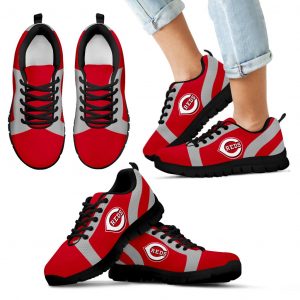 Line Inclined Classy Cincinnati Reds Sneakers