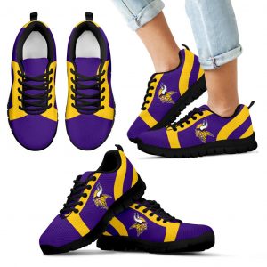 Line Inclined Classy Minnesota Vikings Sneakers