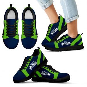 Line Inclined Classy Seattle Seahawks Sneakers