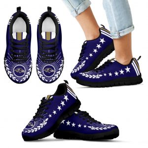 Line Of Stars Victory Baltimore Ravens Sneakers