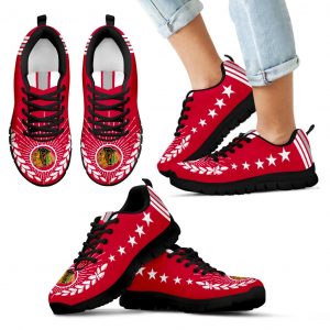 Line Of Stars Victory Chicago Blackhawks Sneakers