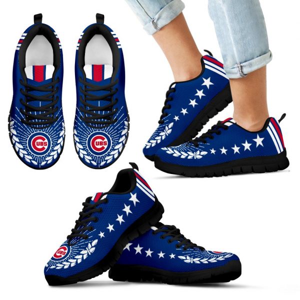 Line Of Stars Victory Chicago Cubs Sneakers