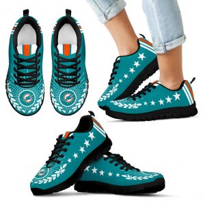 Line Of Stars Victory Miami Dolphins Sneakers