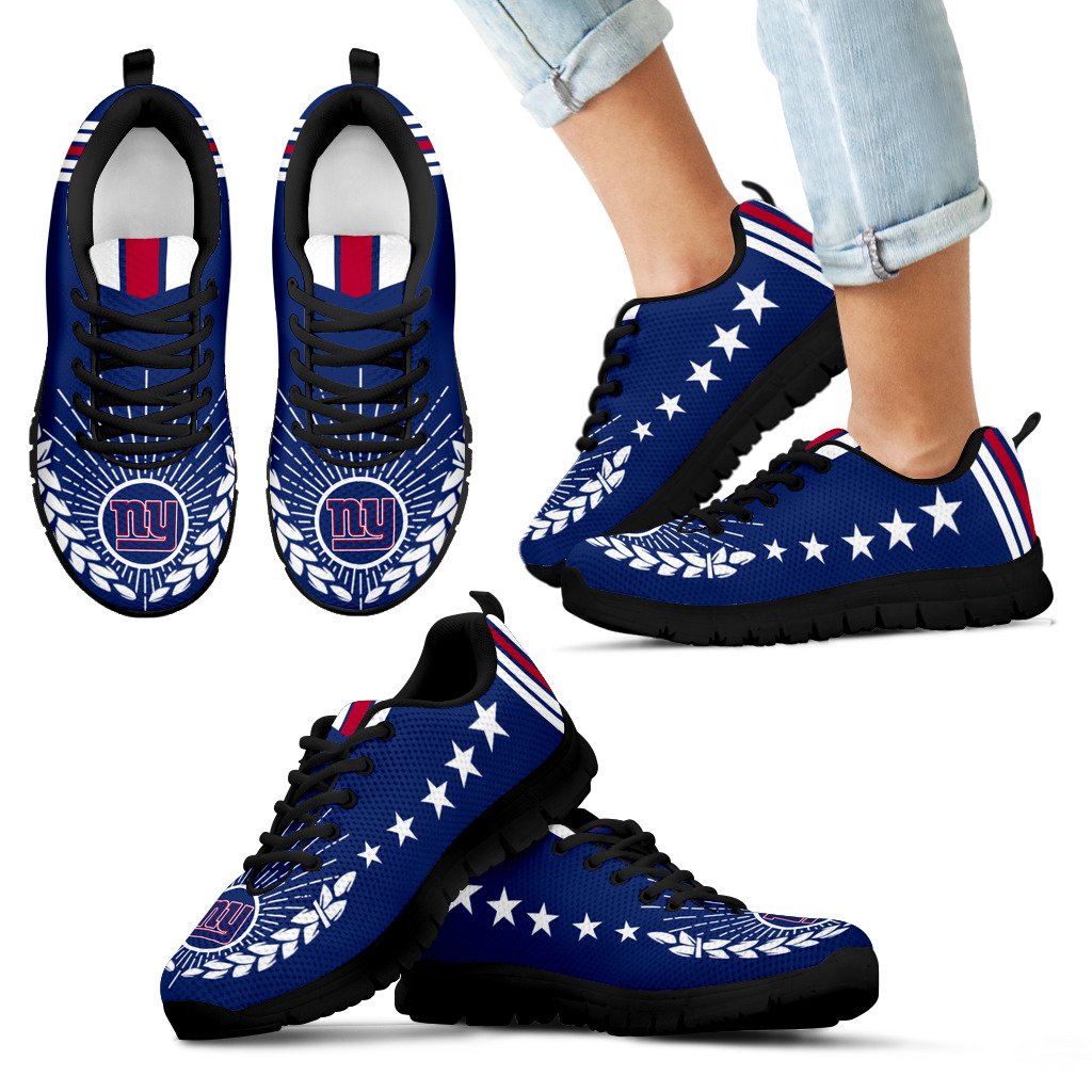Line Of Stars Victory New York Giants Sneakers Line Of Stars Victory New York Giants Sneakers
