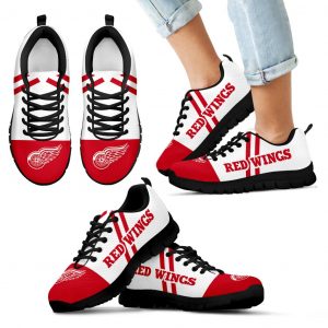 Line Stripe Logo Bottom Detroit Red Wings Sneakers