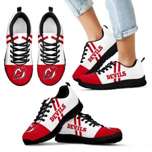 Line Stripe Logo Bottom New Jersey Devils Sneakers