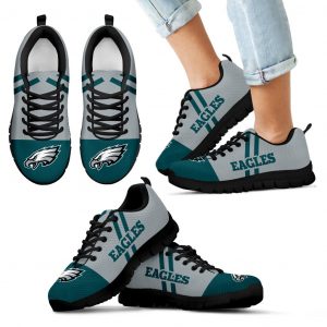 Line Stripe Logo Bottom Philadelphia Eagles Sneakers