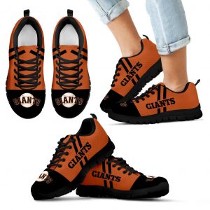 Line Stripe Logo Bottom San Francisco Giants Sneakers