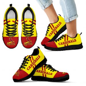 Line Stripe Logo Bottom St. Louis Cardinals Sneakers