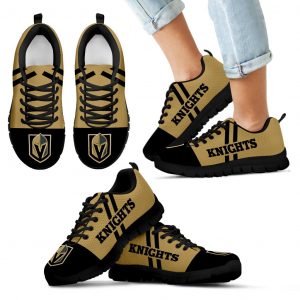 Line Stripe Logo Bottom Vegas Golden Knights Sneakers