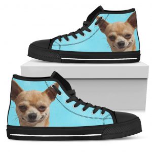 Look At Me Chihuahua High Top Shoes