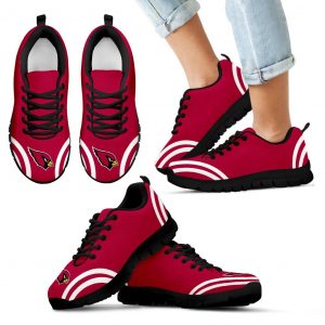 Lovely Curves Stunning Logo Icon Arizona Cardinals Sneakers