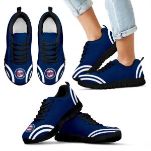 Lovely Curves Stunning Logo Icon Minnesota Twins Sneakers