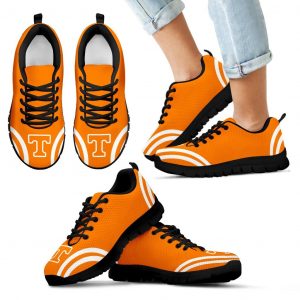 Lovely Curves Stunning Logo Icon Tennessee Volunteers Sneakers